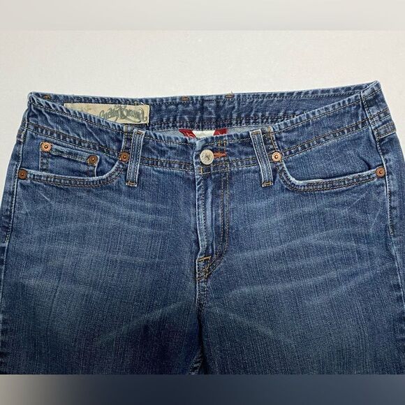 Lucky Brand Women’s Blue Flared Vintage Y2K Wonder Jean Sz 6/28 - Picture 8 of 15